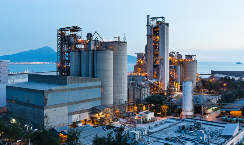 Commercial industrial property prepared for presentation.